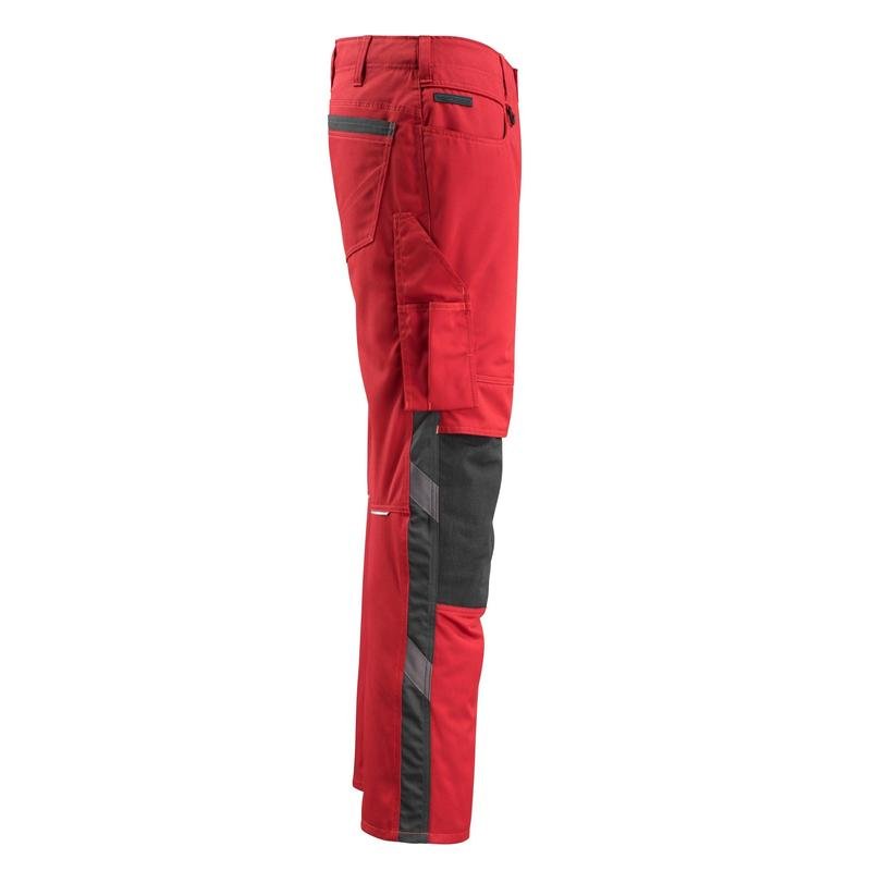 MASCOT® Mannheim broek, rood/zwart