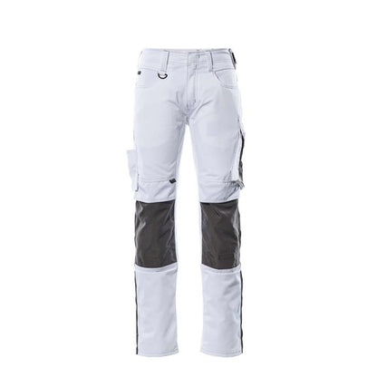 MASCOT® Mannheim broek, wit/donker antraciet