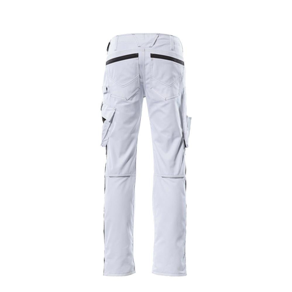 MASCOT® Mannheim broek, wit/donker antraciet
