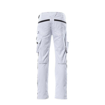 MASCOT® Mannheim broek, wit/donker antraciet