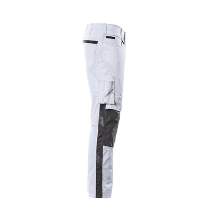 MASCOT® Mannheim broek, wit/donker antraciet