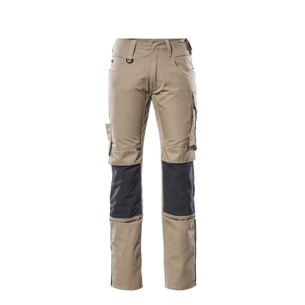 MASCOT® Mannheim-broek, lichtkaki/zwart