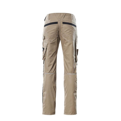 MASCOT® Mannheim-broek, lichtkaki/zwart