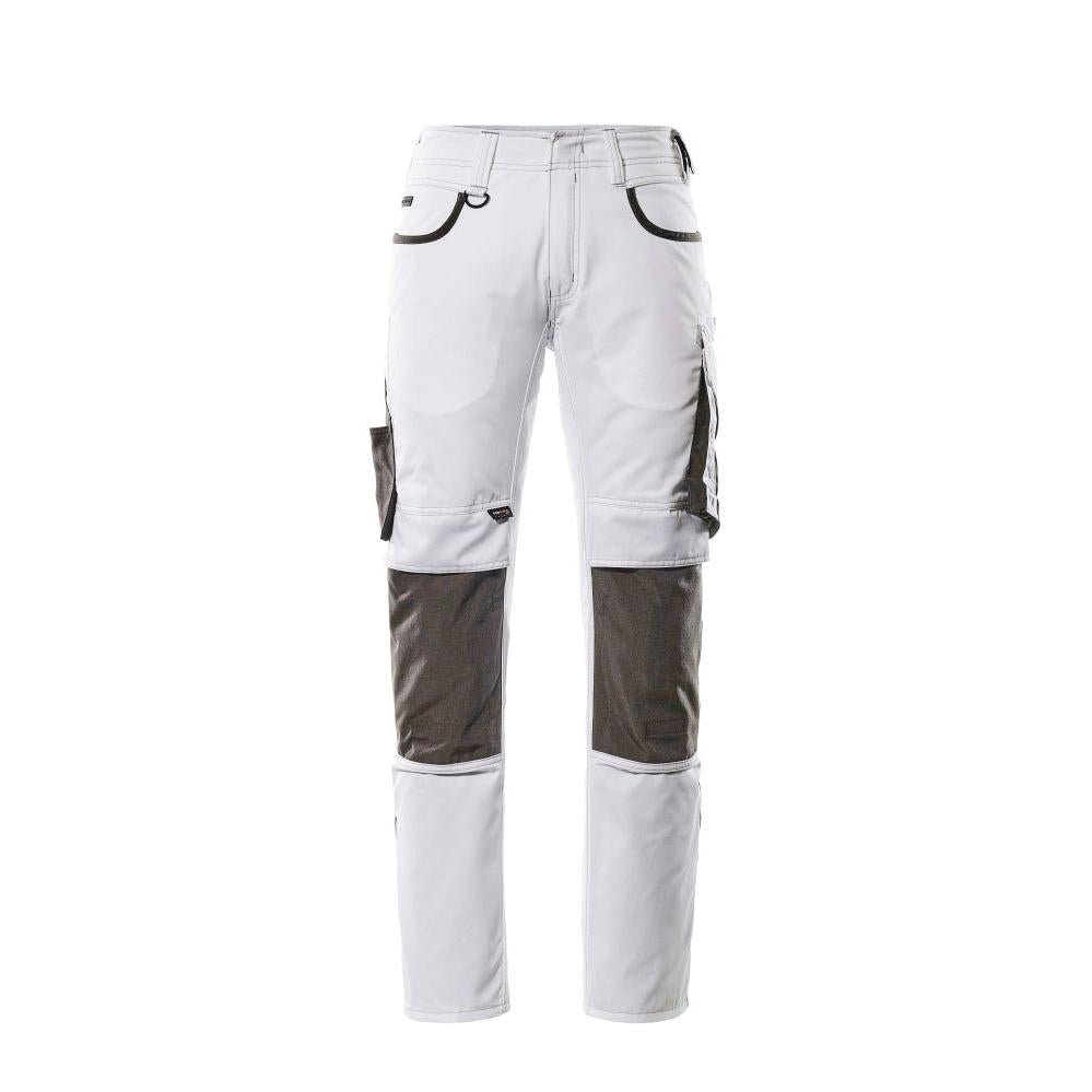 MASCOT® Lemberg broek, wit/donker antraciet