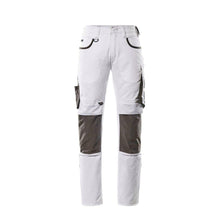 MASCOT® Lemberg broek, wit/donker antraciet