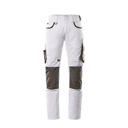 MASCOT® Lemberg broek, wit/donker antraciet