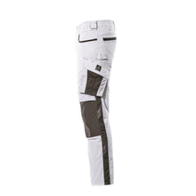 MASCOT® Lemberg broek, wit/donker antraciet