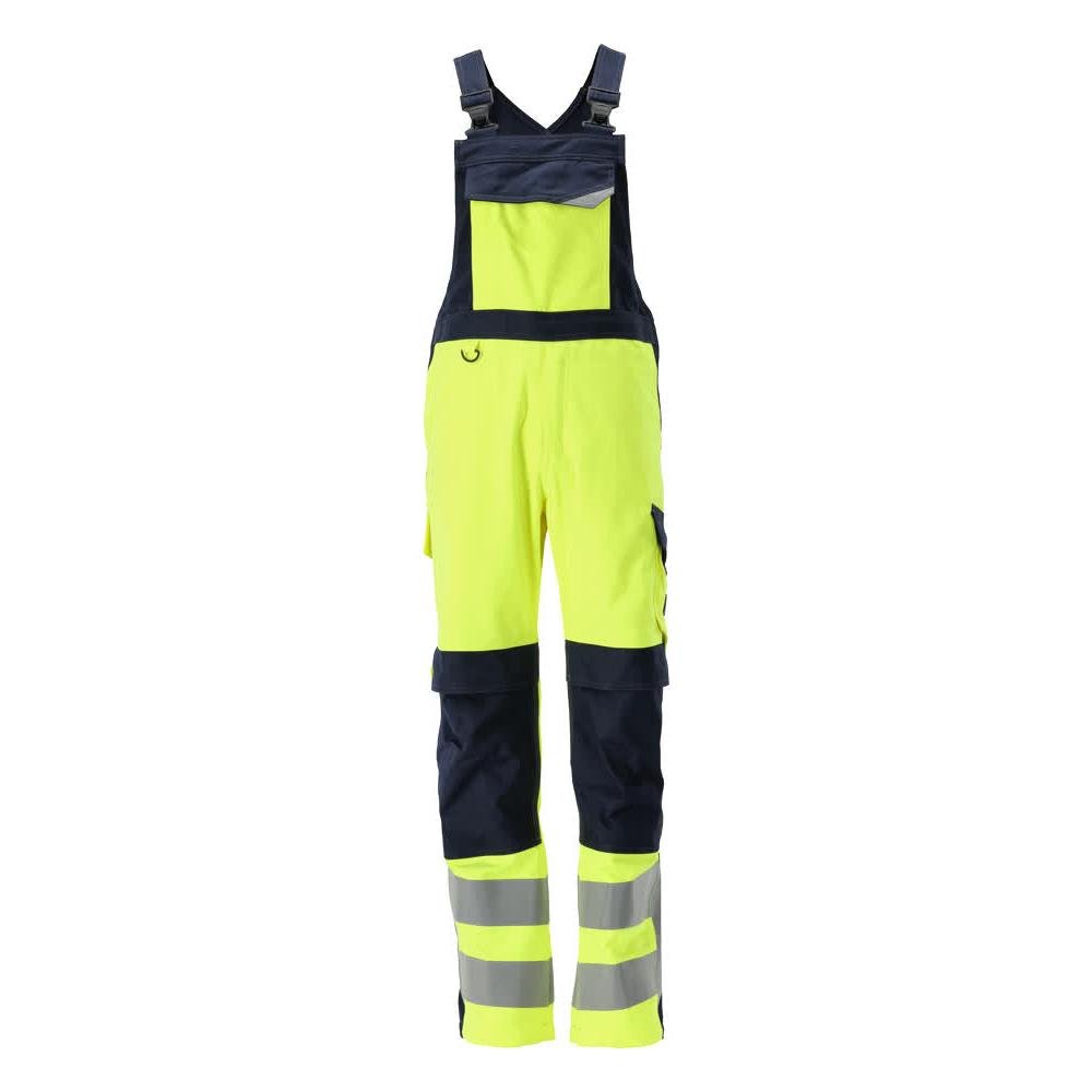 MASCOT® Davos Multisafe tuinbroek, signalisatie geel/zwart-blauw