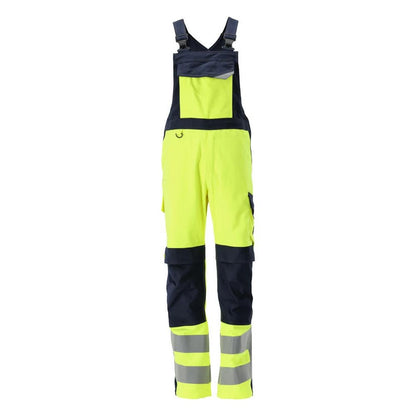MASCOT® Davos Multisafe tuinbroek, signalisatie geel/zwart-blauw