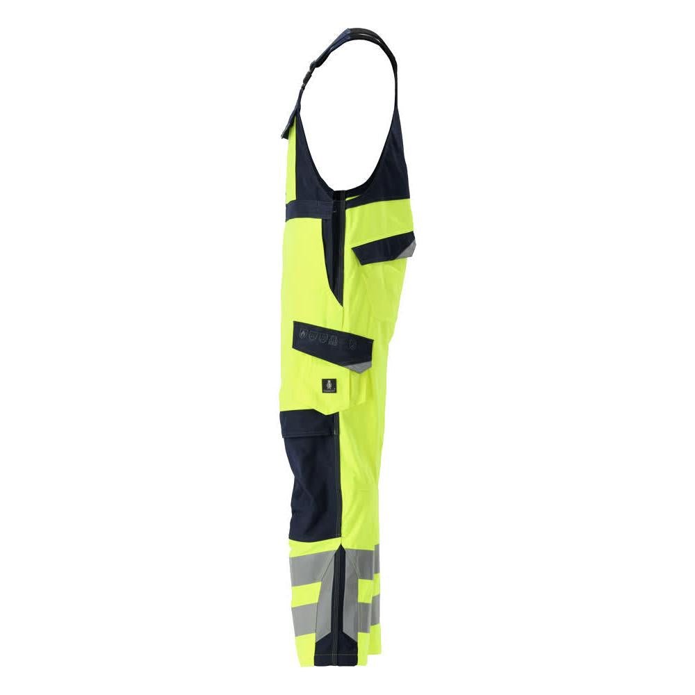 MASCOT® Davos Multisafe tuinbroek, signalisatie geel/zwart-blauw