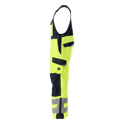 MASCOT® Davos Multisafe tuinbroek, signalisatie geel/zwart-blauw