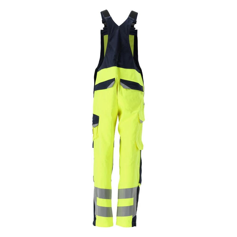 MASCOT® Davos Multisafe tuinbroek, signalisatie geel/zwart-blauw