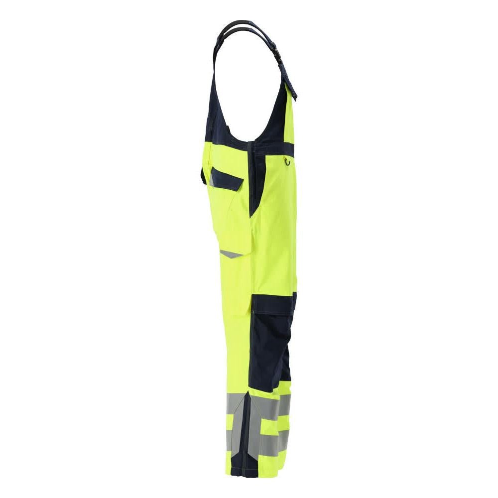 MASCOT® Davos Multisafe tuinbroek, signalisatie geel/zwart-blauw