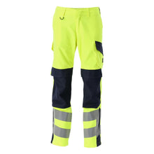 MASCOT® Arbon broek Multisafe, signalisatie geel/zwart-blauw