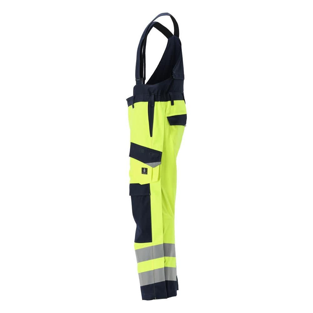 MASCOT® Renens winterbroek Multisafe, signalisatie geel/zwart-blauw