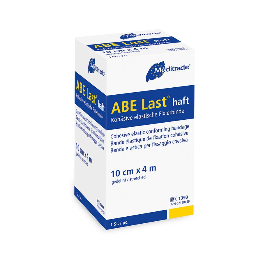 ABE Last® zelfklevend, zeer elastisch fixeerverband, 10 cm x 4 m | Pak (1 stuk)
