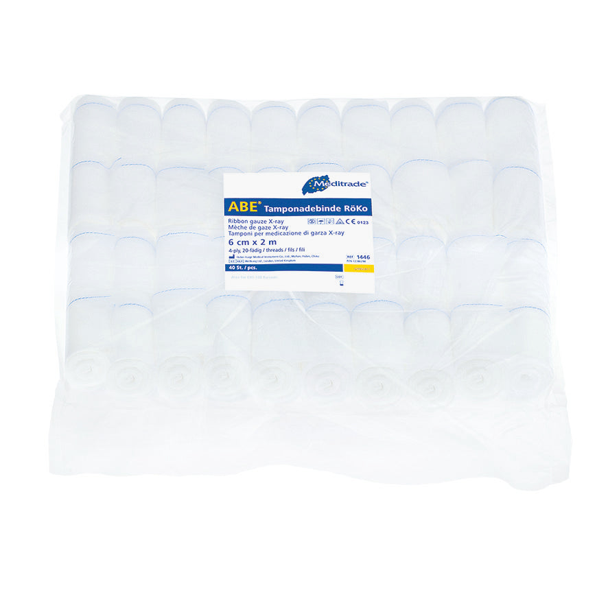 Tamponadeverbanden, met RöKo