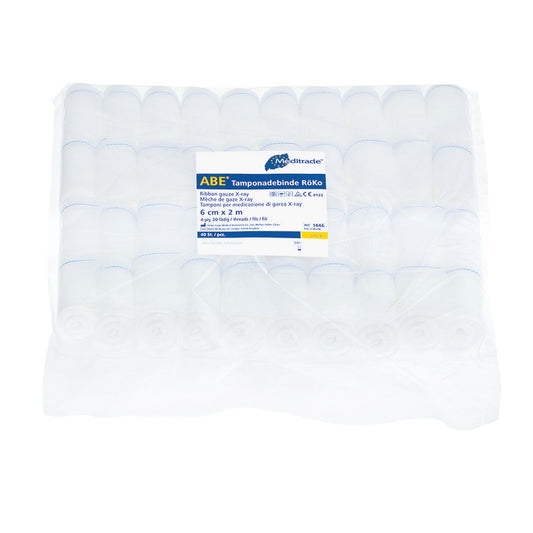 Tamponadeverbanden, met RöKo