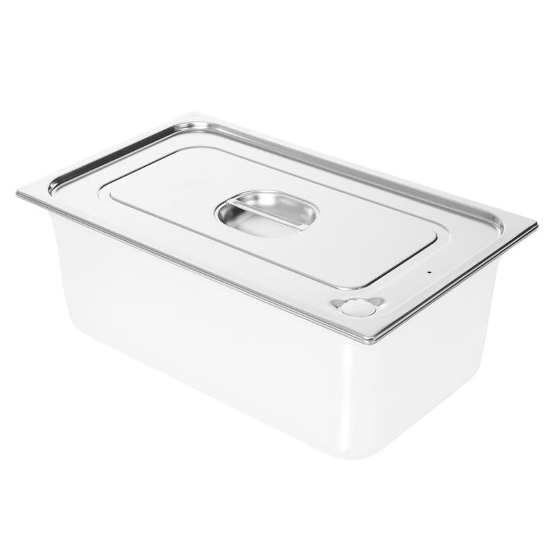 VERMOP roestvrijstalen deksel voor 14/28 liter container, 53 x 33 x 3 cm | 1 stuk 