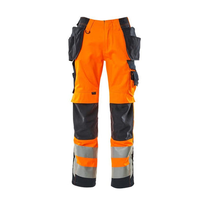 MASCOT® Wigan werkbroek, signalisatie oranje/zwartblauw