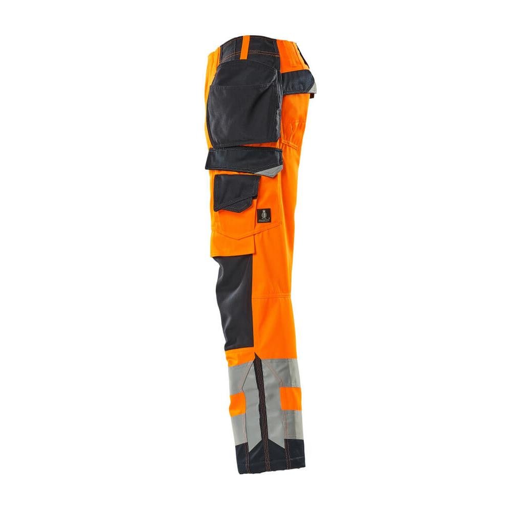 MASCOT® Wigan werkbroek, signalisatie oranje/zwartblauw