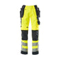 MASCOT® Wigan werkbroek, signalisatie geel/zwartblauw