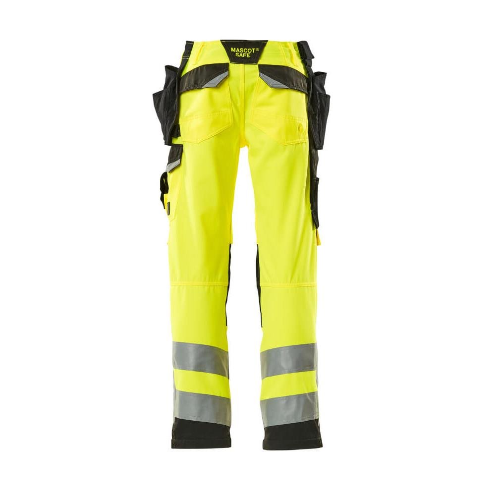 MASCOT® Wigan werkbroek, signalisatie geel/zwart