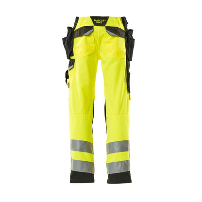 MASCOT® Wigan werkbroek, signalisatie geel/zwart