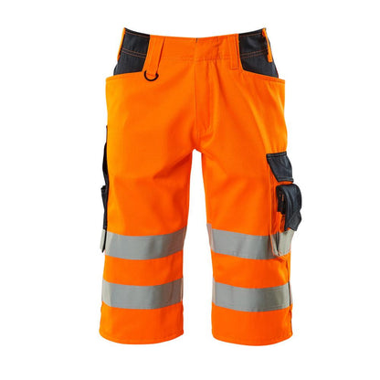 MASCOT® Luton driekwartbroek, signalisatie oranje/zwartblauw
