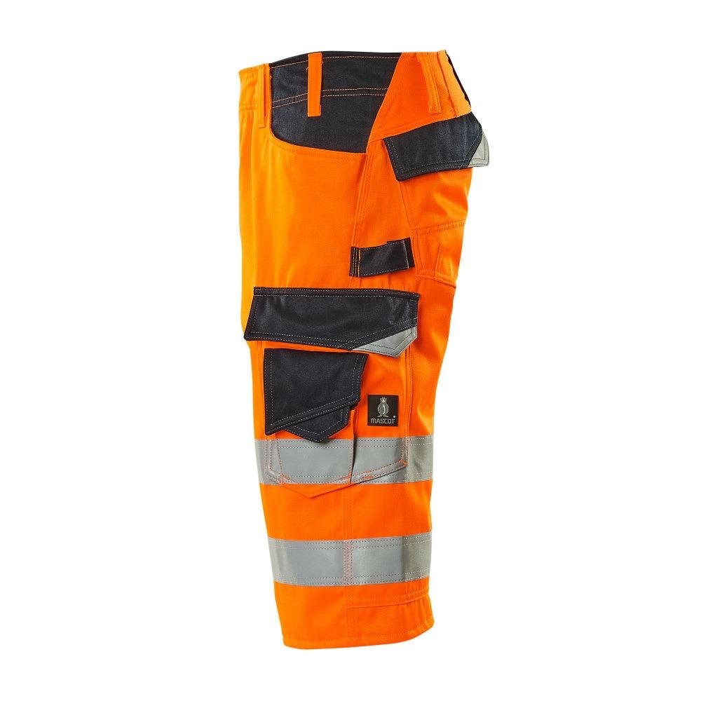 MASCOT® Luton driekwartbroek, signalisatie oranje/zwartblauw
