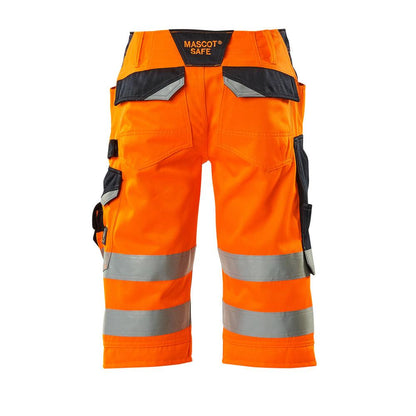 MASCOT® Luton driekwartbroek, signalisatie oranje/zwartblauw