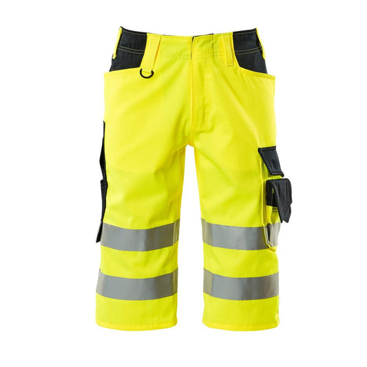 MASCOT® Luton driekwartbroek, signalisatie geel/zwart-blauw