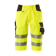 MASCOT® Luton driekwartbroek, signalisatie geel/zwart
