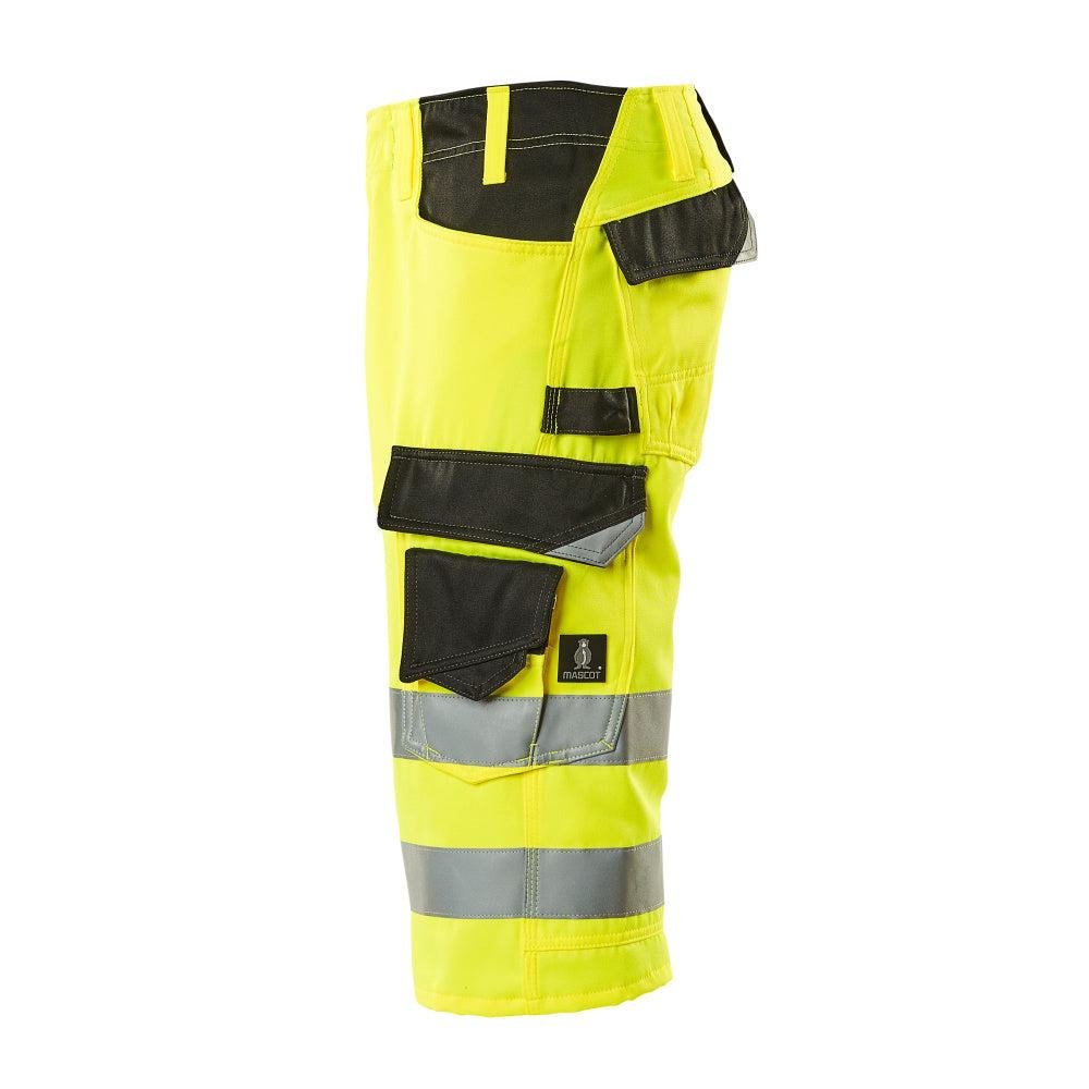 MASCOT® Luton driekwartbroek, signalisatie geel/zwart