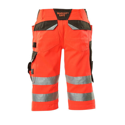 MASCOT® Luton driekwartbroek, signalisatierood/donker antraciet