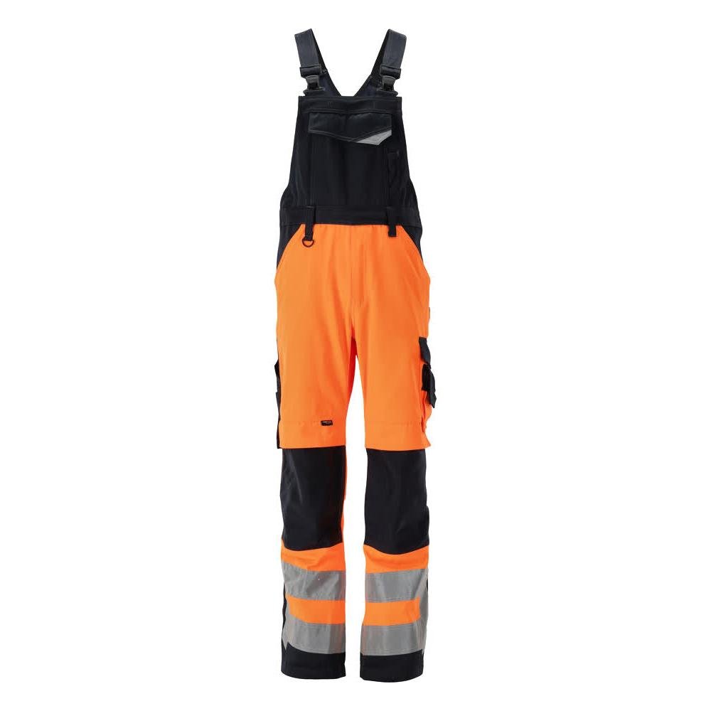 MASCOT® Newcastle tuinbroek, signalisatie oranje/zwartblauw