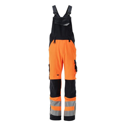 MASCOT® Newcastle tuinbroek, signalisatie oranje/zwartblauw