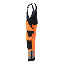 MASCOT® Newcastle tuinbroek, signalisatie oranje/zwartblauw