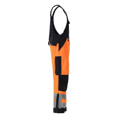 MASCOT® Newcastle tuinbroek, signalisatie oranje/zwartblauw