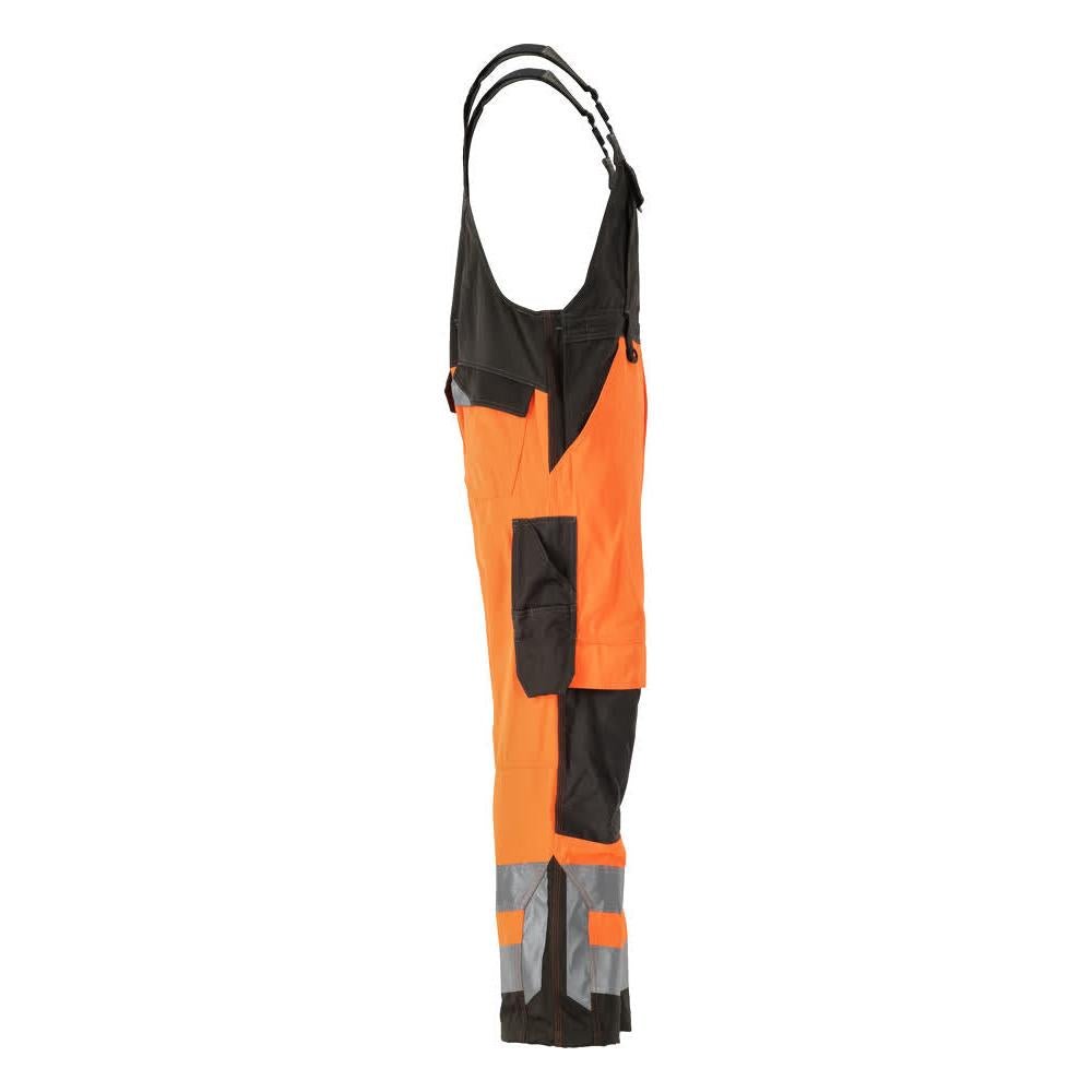 MASCOT® Newcastle tuinbroek, fluo oranje/donker antraciet