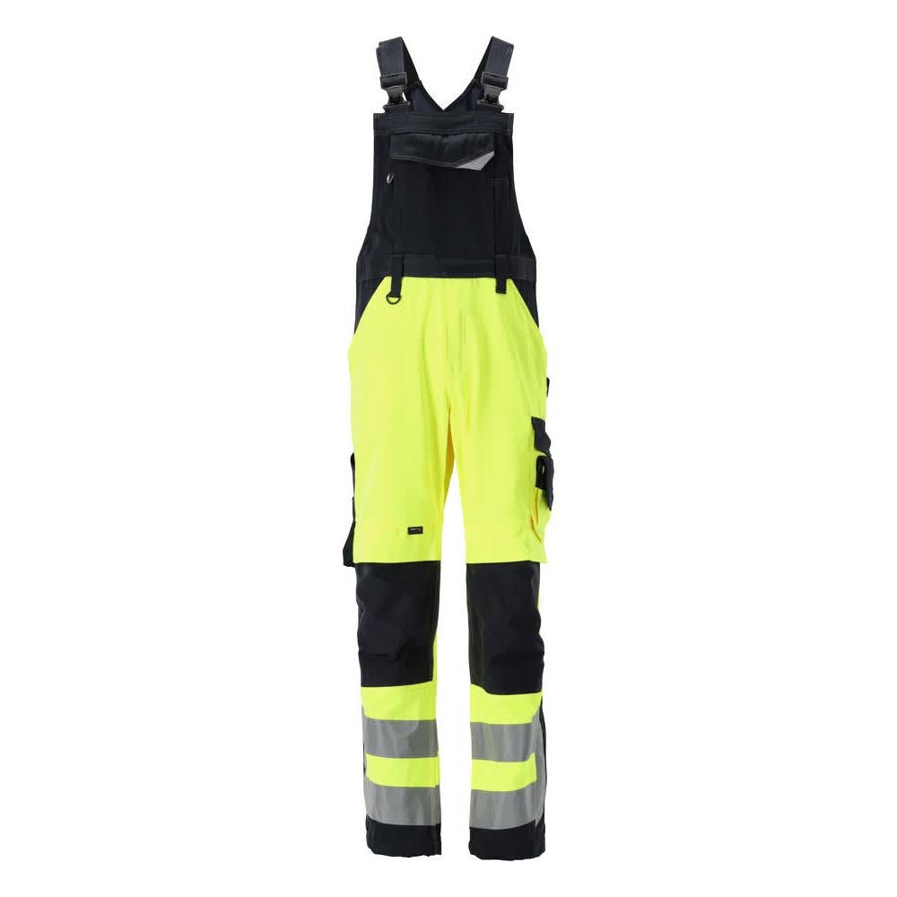 MASCOT® Newcastle tuinbroek, signalisatie geel/zwart-blauw