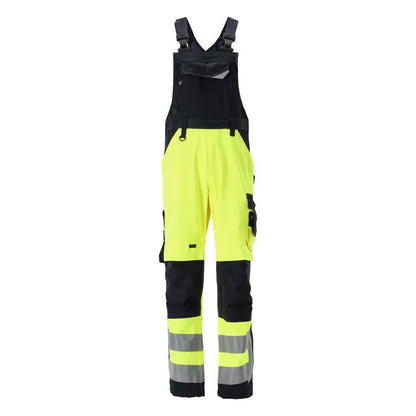 MASCOT® Newcastle tuinbroek, signalisatie geel/zwart-blauw