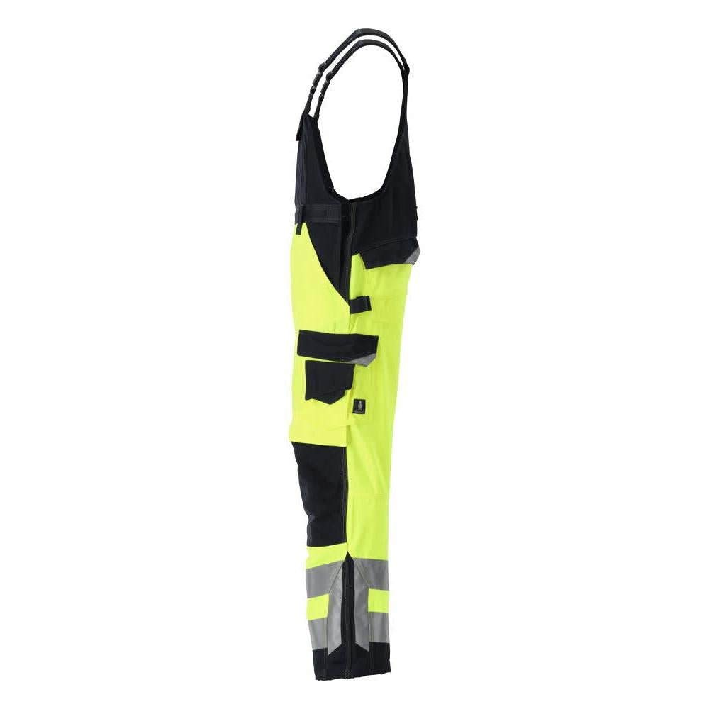 MASCOT® Newcastle tuinbroek, signalisatie geel/zwart-blauw