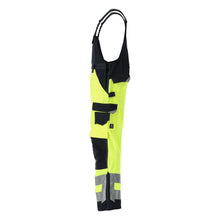 MASCOT® Newcastle tuinbroek, signalisatie geel/zwart-blauw