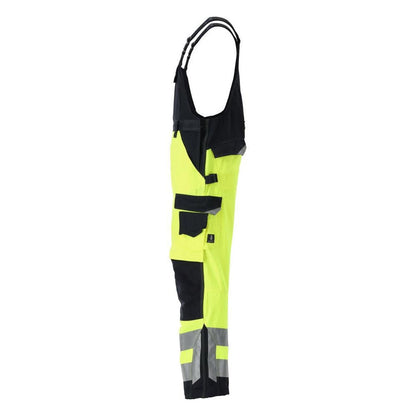 MASCOT® Newcastle tuinbroek, signalisatie geel/zwart-blauw
