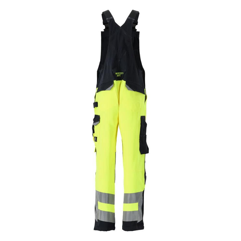 MASCOT® Newcastle tuinbroek, signalisatie geel/zwart-blauw
