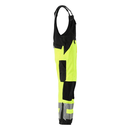 MASCOT® Newcastle tuinbroek, signalisatie geel/zwart