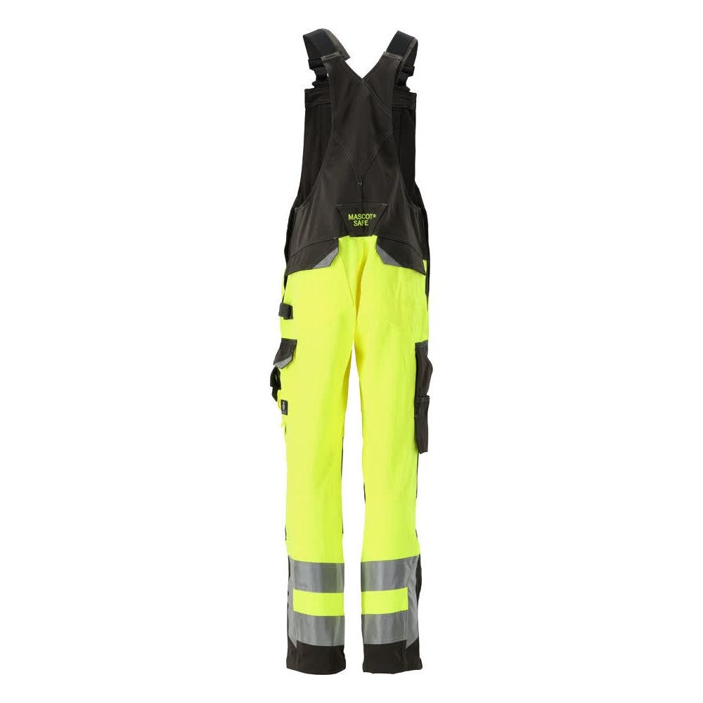 MASCOT® Newcastle tuinbroek, signalisatie geel/donker antraciet