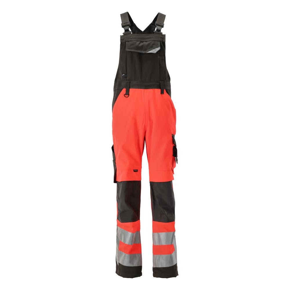 MASCOT® Newcastle tuinbroek, signalisatie rood/donker antraciet