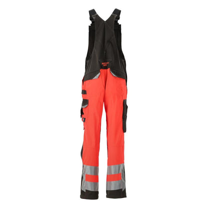 MASCOT® Newcastle tuinbroek, signalisatie rood/donker antraciet